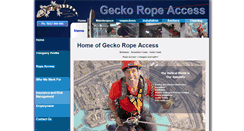 Desktop Screenshot of geckoropeaccess.com